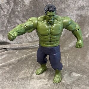 💪Hulk Smash N' Stomp Talking Action Figure LightUp Eyes Hasbro